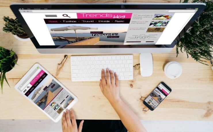sticky headers on website design