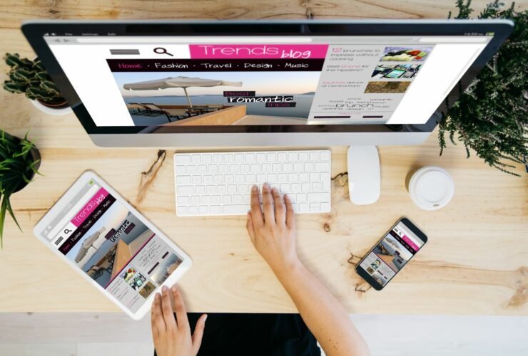 sticky headers on website design